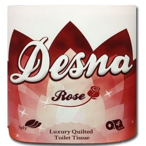 Luxury 3ply Toilet Rolls from Desna Professional Products